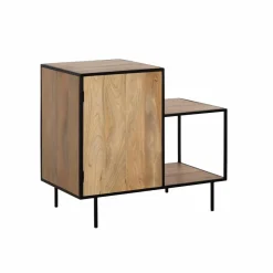 Meuble Sous Vasque<Made in Meubles Meuble sous vasque en bois de manguier et métal Agathe