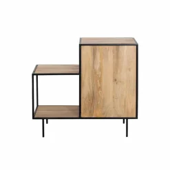 Meuble Sous Vasque<Made in Meubles Meuble sous vasque en bois de manguier et métal Agathe