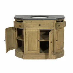 Meuble Sous Vasque<Made in Meubles Meuble sous vasque en bois de chêne Gaia