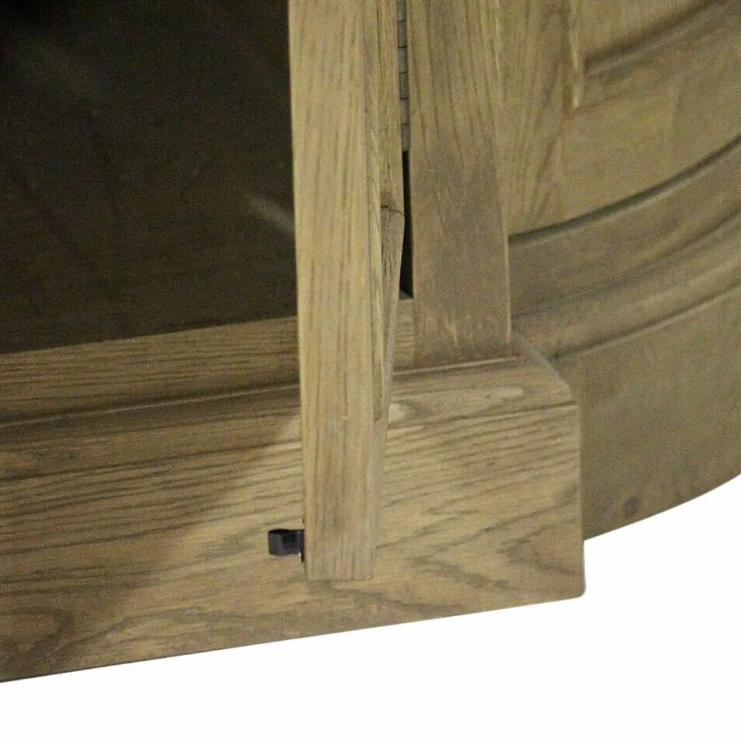 Meuble Sous Vasque<Made in Meubles Meuble sous vasque en bois de chêne Gaia