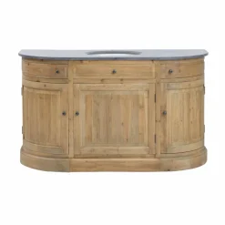 Meuble Sous Vasque<Made in Meubles Meuble sous vasque en bois recyclé Livio