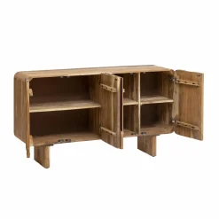 Meuble Sous Vasque<Made in Meubles Meuble sous vasque en bois d'acacia foncé Tilio