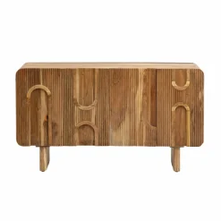 Meuble Sous Vasque<Made in Meubles Meuble sous vasque en bois d'acacia foncé Tilio