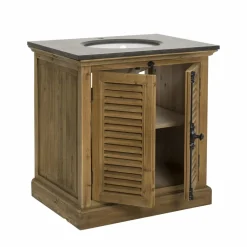 Meuble Sous Vasque<Made in Meubles Meuble sous vasque en bois recyclé Jude