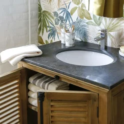 Meuble Sous Vasque<Made in Meubles Meuble sous vasque en bois recyclé Jude