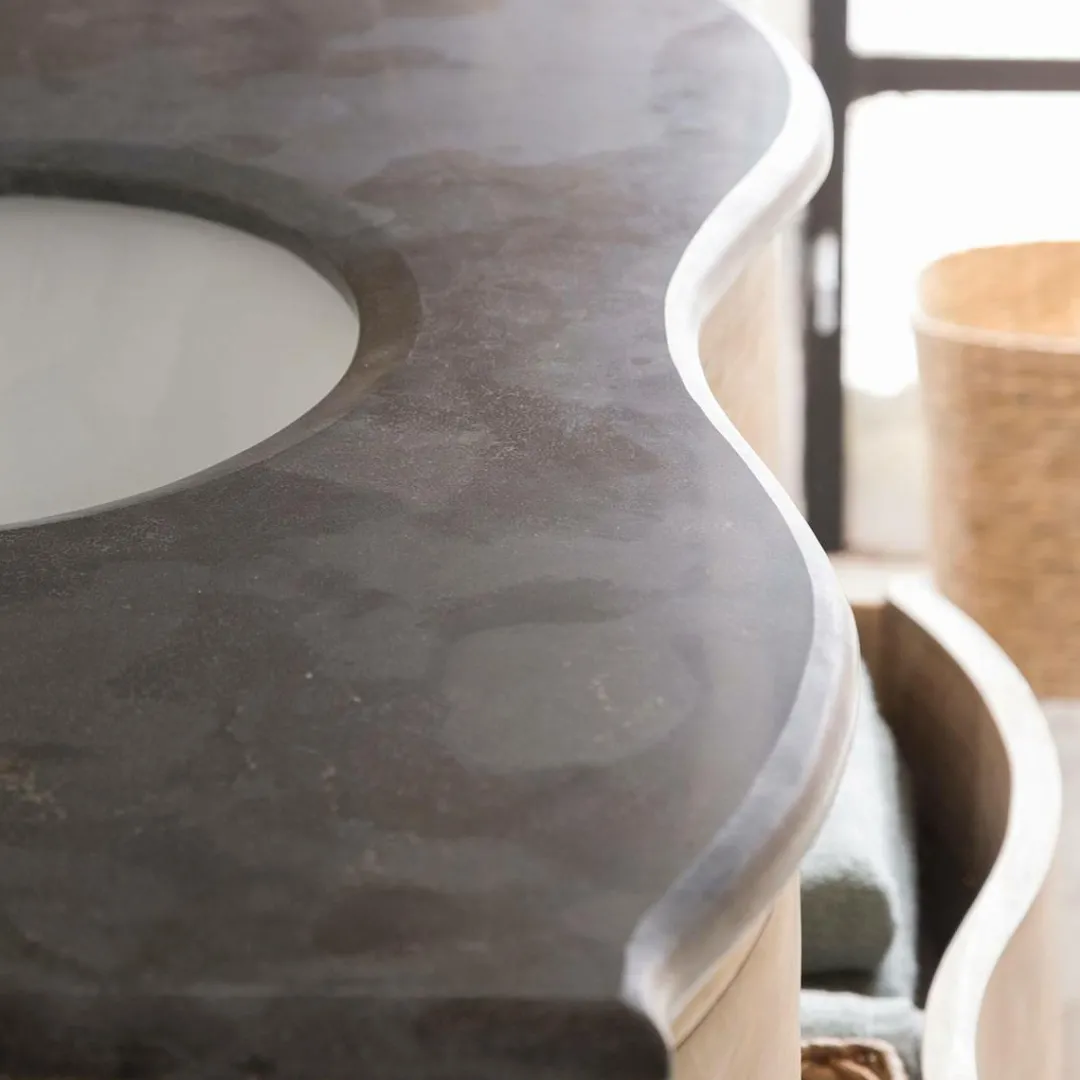 Meuble Sous Vasque<Made in Meubles Meuble sous vasque en bois recyclé Mia