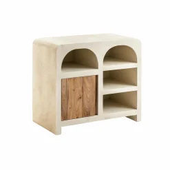 Buffet|Meuble Sous Vasque<Made in Meubles Meuble sous vasque en bois effet béton et bois d'acacia Dalva