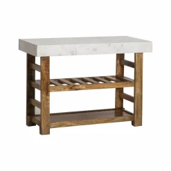 Meuble Sous Vasque<Made in Meubles Meuble sous vasque en marbre et bois Louca