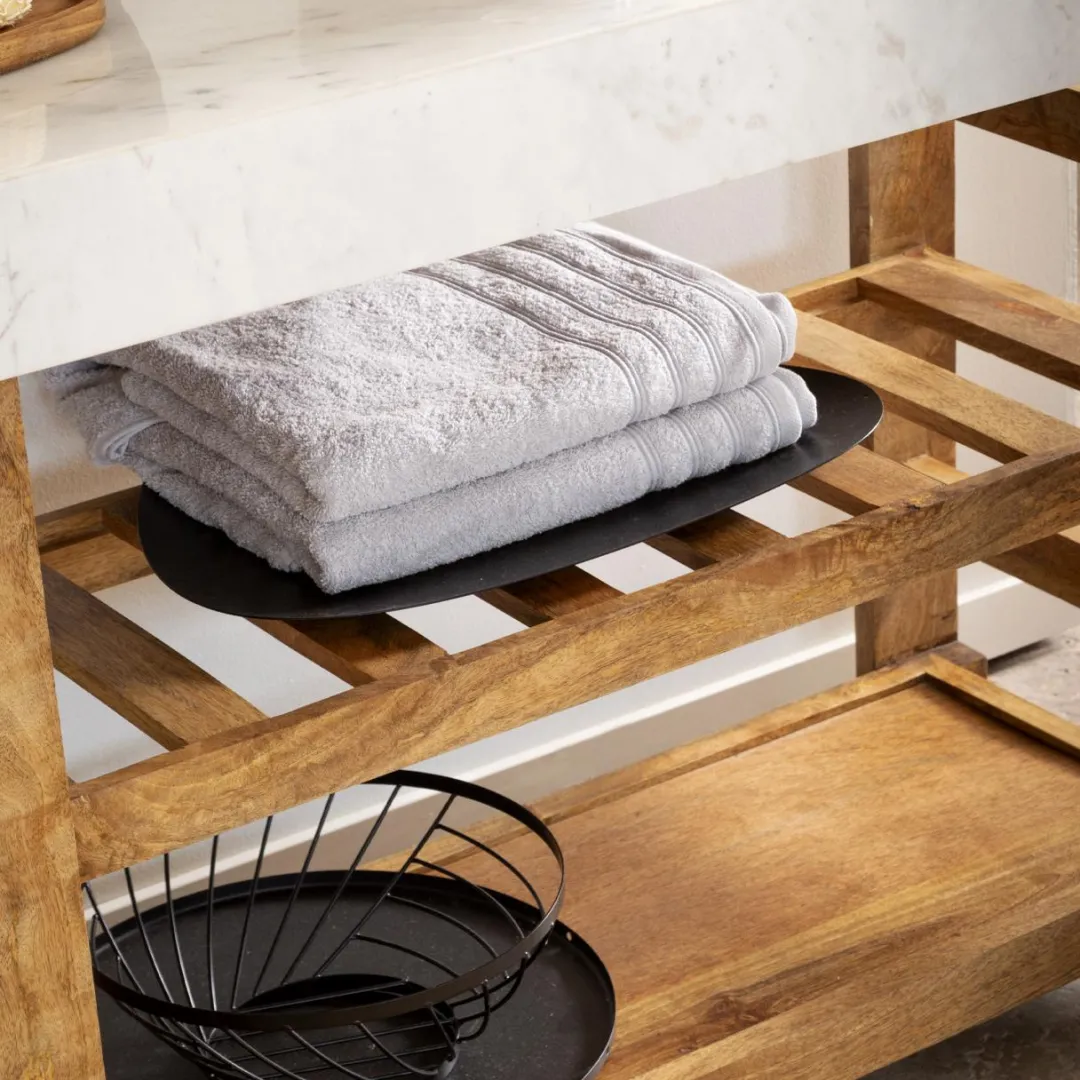 Meuble Sous Vasque<Made in Meubles Meuble sous vasque en marbre et bois Louca