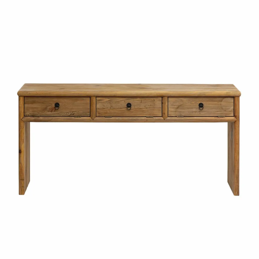 Table Console|Meuble Sous Vasque<Made in Meubles Meuble sous vasque en pin recyclé Blaise