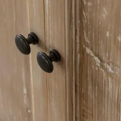 Meuble Sous Vasque<Made in Meubles Meuble sous vasque en vieux pin et marbre blanc Octavie