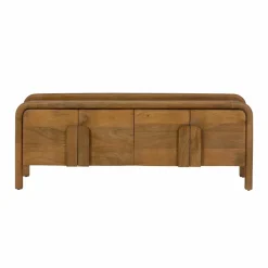 Meuble Tv<Made in Meubles Meuble TV 4 portes en bois de manguier Féodor