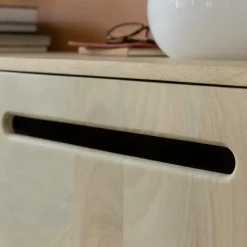 Meuble Tv<Made in Meubles Meuble TV 3 portes en bois de manguier Roni