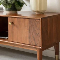 Meuble Tv<Made in Meubles Meuble TV 3 portes en bois d'acacia Emiel