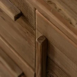 Meuble Tv<Made in Meubles Meuble TV arrondi en bois recyclé Blaise