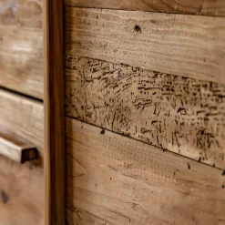 Meuble Tv<Made in Meubles Meuble TV arrondi en bois recyclé Blaise