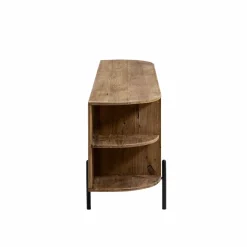 Meuble Tv<Made in Meubles Meuble TV arrondi en bois recyclé Blaise