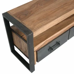 Meuble Tv<Made in Meubles Meuble TV en bois d'acacia 160 cm Havana