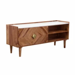 Meuble Tv<Made in Meubles Meuble TV en bois d'acacia Naxos