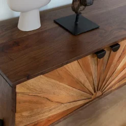 Meuble Tv<Made in Meubles Meuble TV en bois d'acacia Elvira