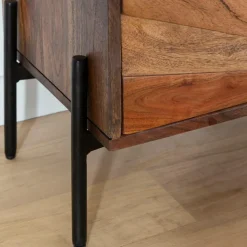 Meuble Tv<Made in Meubles Meuble TV en bois d'acacia Elvira