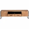Meuble Tv<Made in Meubles Meuble TV en bois d'acacia et métal Bosco