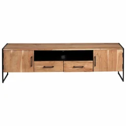 Meuble Tv<Made in Meubles Meuble TV en bois d'acacia et métal Bosco