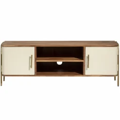 Meuble Tv<Made in Meubles Meuble TV en bois d'acacia et métal Andrès