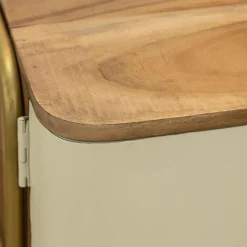 Meuble Tv<Made in Meubles Meuble TV en bois d'acacia et métal Andrès