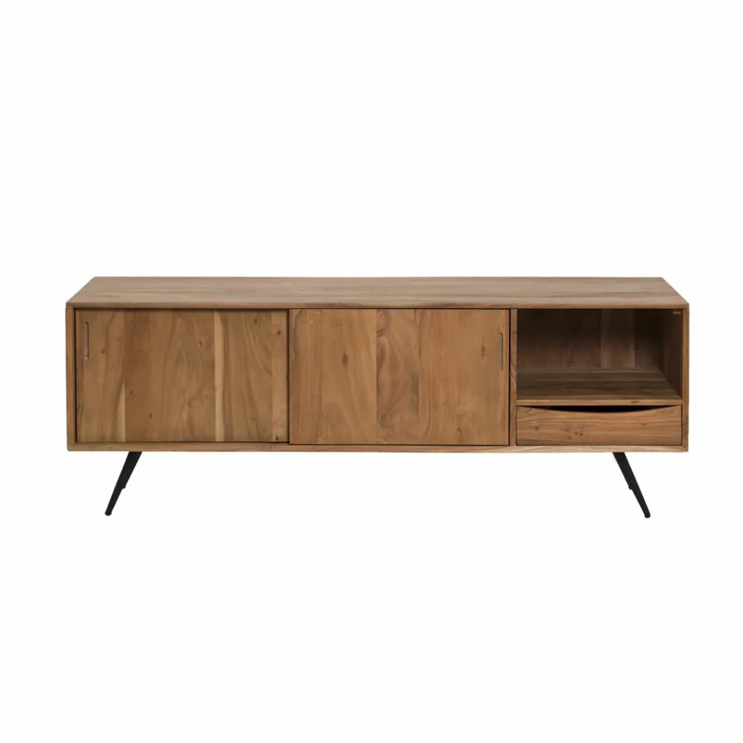 Meuble Tv<Made in Meubles Meuble TV en bois d'acacia Sara