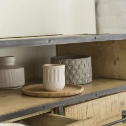 Meuble Tv<Made in Meubles Meuble TV en bois de manguier 3 tiroirs Wood