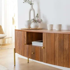 Meuble Tv<Made in Meubles Meuble TV en bois de manguier Cécile