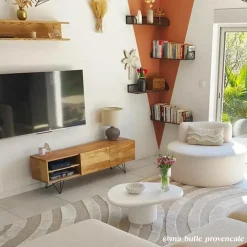 Meuble Tv<Made in Meubles Meuble TV en bois de manguier Carole