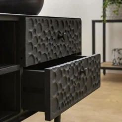 Meuble Tv<Made in Meubles Meuble TV en bois de manguier et métal Liv