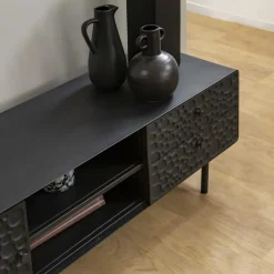 Meuble Tv<Made in Meubles Meuble TV en bois de manguier et métal Liv