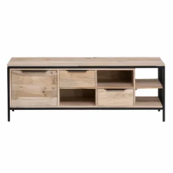 Meuble Tv<Made in Meubles Meuble TV en bois de manguier et métal Héloïse