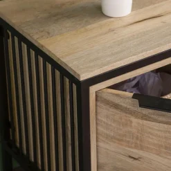 Meuble Tv<Made in Meubles Meuble TV en bois de manguier et métal Héloïse