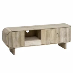 Meuble Tv<Made in Meubles Meuble TV en bois de manguier clair Yoni