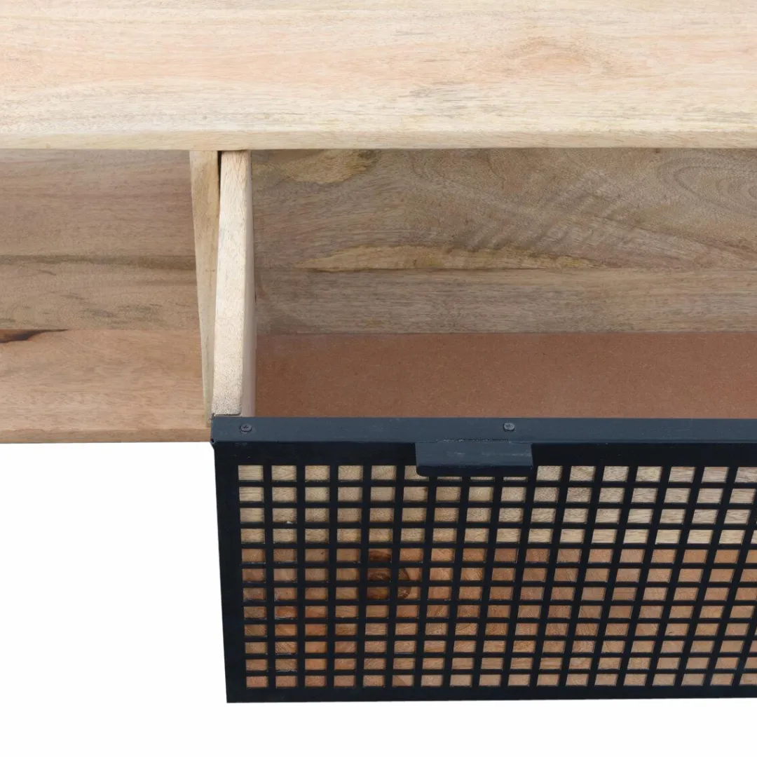 Meuble Tv<Made in Meubles Meuble TV en bois de manguier 140 cm Jasmin