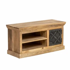 Meuble Tv<Made in Meubles Meuble TV en bois de manguier et métal Sahara