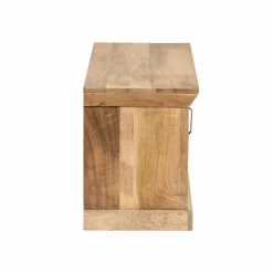 Meuble Tv<Made in Meubles Meuble TV en bois de manguier et métal Sahara