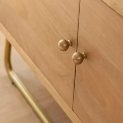 Meuble Tv<Made in Meubles Meuble TV en bois de manguier et métal Zack