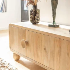 Meuble Tv<Made in Meubles Meuble TV en bois de manguier Horta