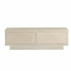 Meuble Tv<Made in Meubles Meuble TV en bois de manguier blanchi Miliam