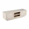 Meuble Tv<Made in Meubles Meuble TV en bois de manguier blanchi Alison