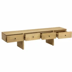 Meuble Tv<Made in Meubles Meuble TV en bois de manguier 4 tiroirs Amara