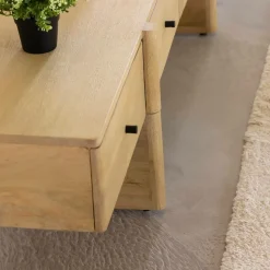 Meuble Tv<Made in Meubles Meuble TV en bois de manguier 4 tiroirs Amara