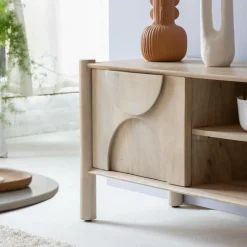 Meuble Tv<Made in Meubles Meuble TV en bois de manguier Tysia