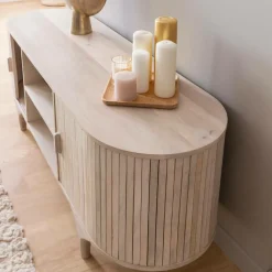 Meuble Tv<Made in Meubles Meuble tv en bois de manguier Macha