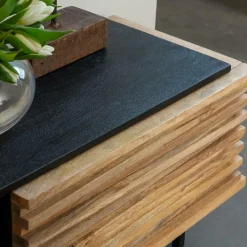 Meuble Tv<Made in Meubles Meuble TV en bois de manguier Tino